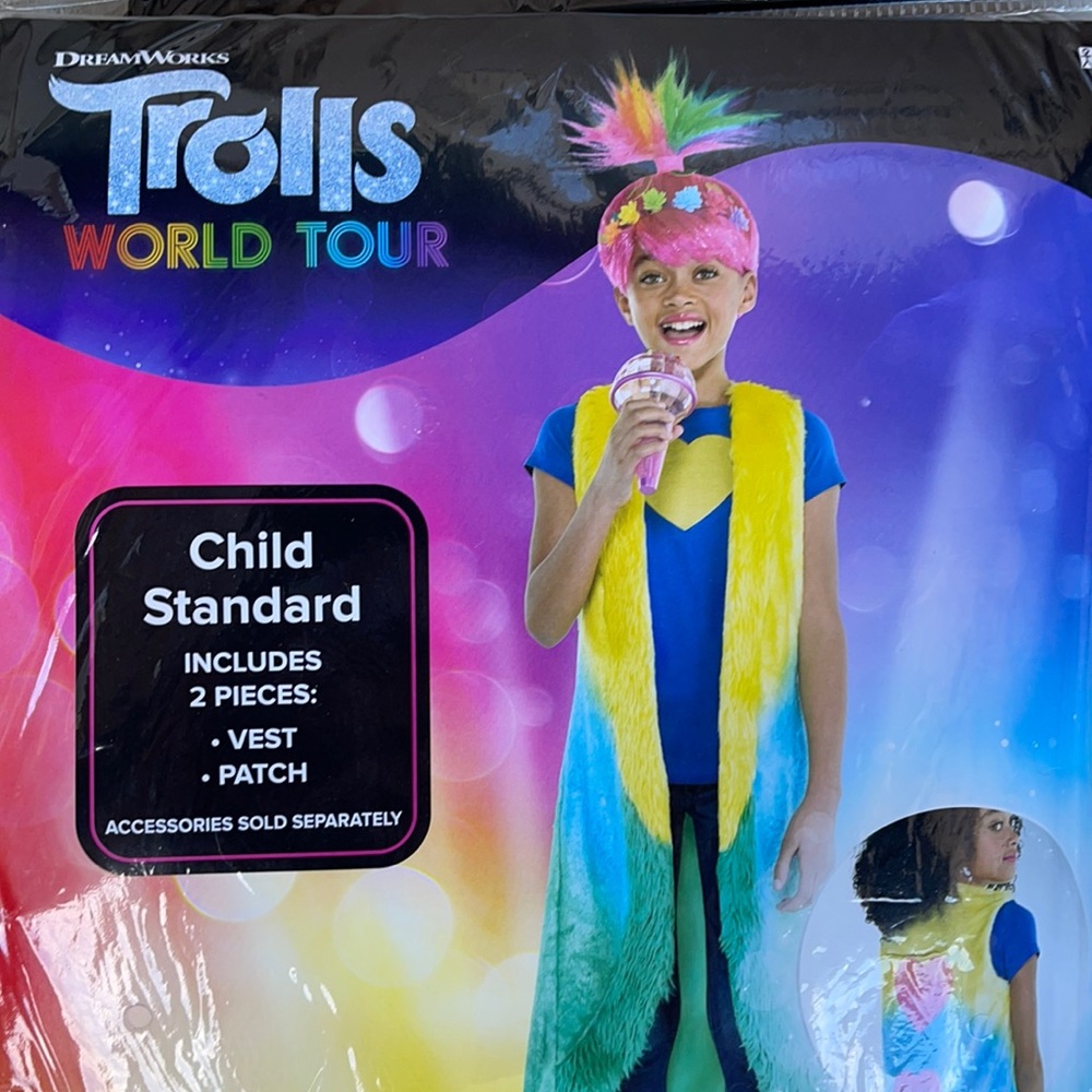 Trolls: Poppy Finale Children’s Costume Kit! New! Blowout Price!